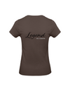LEGEND DAMEN T-SHIRT | PERSONALISIERBAR MIT DEINEM EIGENEN PFERDE- ODER TIERNAMEN