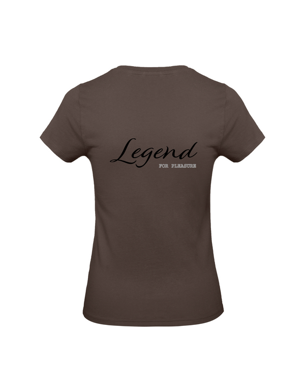 LEGEND DAMEN T-SHIRT | PERSONALISIERBAR MIT DEINEM EIGENEN PFERDE- ODER TIERNAMEN