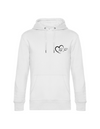 FUNKY FRED MIT HERZ DAMEN HOODIE | PERSONALISIERBAR MIT DEINEM EIGENEN PFERDE- ODER TIERNAMEN