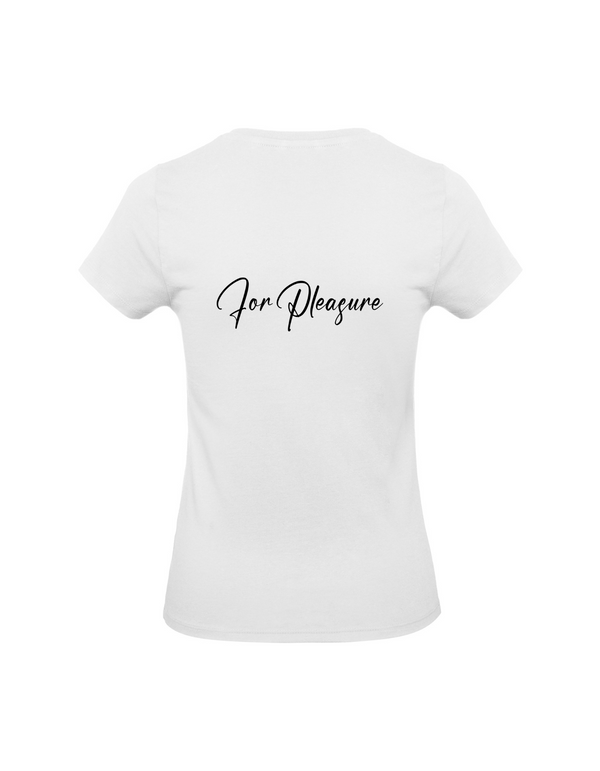 FOR PLEASURE DAMEN T-SHIRT | PERSONALISIERBAR MIT DEINEM EIGENEN PFERDE- ODER TIERNAMEN