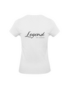 LEGEND DAMEN T-SHIRT | PERSONALISIERBAR MIT DEINEM EIGENEN PFERDE- ODER TIERNAMEN