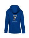 FOR PLEASURE MIT GOLDENEM BUCHSTABEN  DAMEN ZIPPED HOODIE | PERSONALISIERBAR MIT DEINEM EIGENEN PFERDE- ODER TIERNAMEN