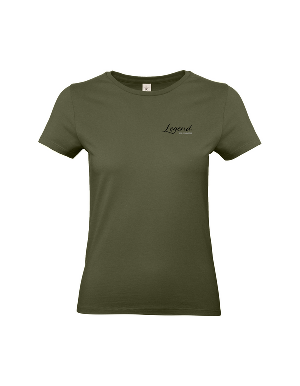 LEGEND DAMEN T-SHIRT | PERSONALISIERBAR MIT DEINEM EIGENEN PFERDE- ODER TIERNAMEN