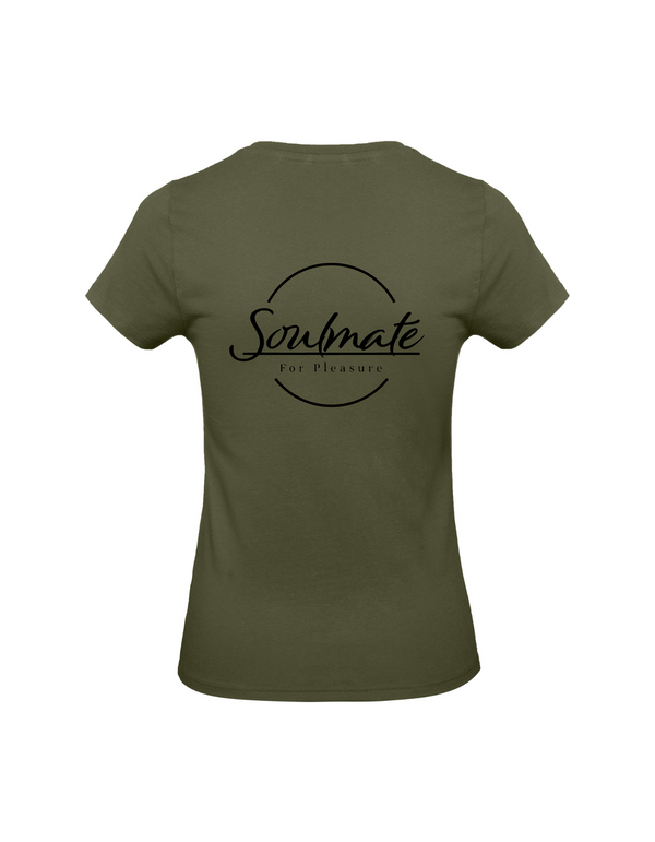 SOULMATE DAMEN T-SHIRT | PERSONALISIERBAR MIT DEINEM EIGENEN PFERDE- ODER TIERNAMEN