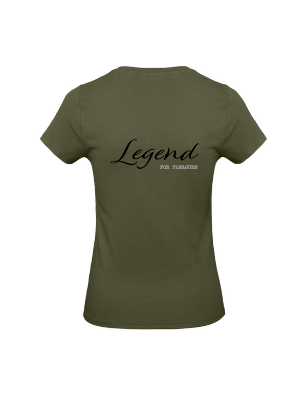 LEGEND DAMEN T-SHIRT | PERSONALISIERBAR MIT DEINEM EIGENEN PFERDE- ODER TIERNAMEN