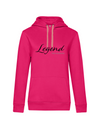 LEGEND DAMEN HOODIE | PERSONALISIERBAR MIT DEINEM EIGENEN PFERDE- ODER TIERNAMEN