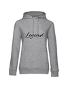 LEGEND DAMEN HOODIE | PERSONALISIERBAR MIT DEINEM EIGENEN PFERDE- ODER TIERNAMEN