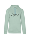 LEGEND DAMEN HOODIE | PERSONALISIERBAR MIT DEINEM EIGENEN PFERDE- ODER TIERNAMEN