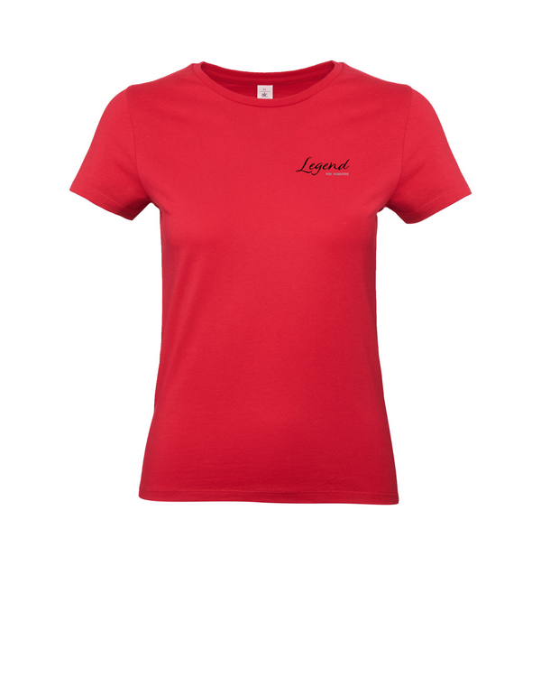 LEGEND DAMEN T-SHIRT | PERSONALISIERBAR MIT DEINEM EIGENEN PFERDE- ODER TIERNAMEN
