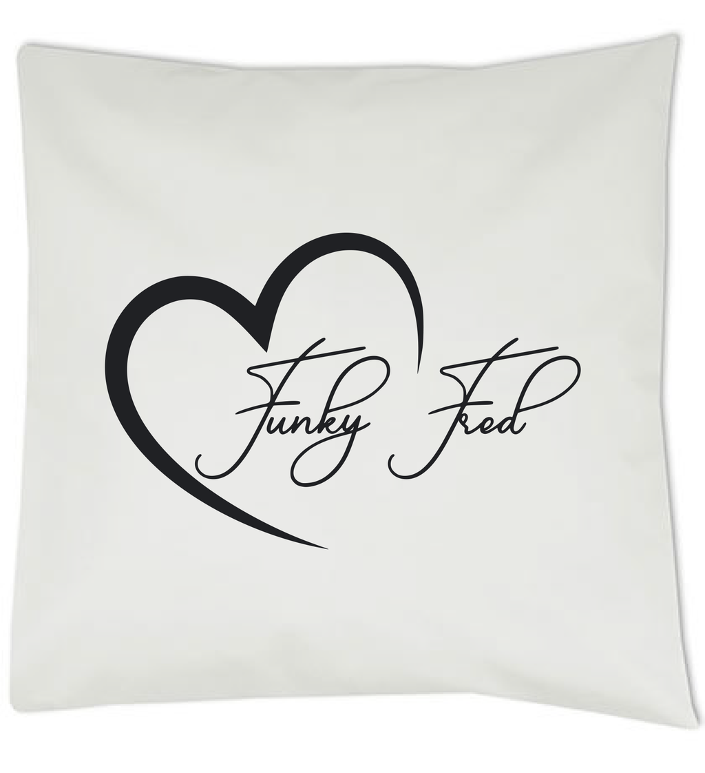 Funky Fred with big heart | Pillow