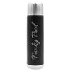 Cursif | Bouteille Thermos Personnalisée Noir