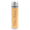 Cursif | Thermos en bambou personnalisable