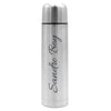 Cursif | Thermos argent personnalisable