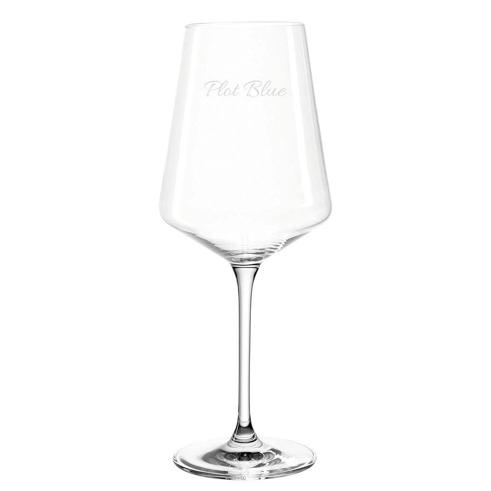 Cursif | Verre à vin personnalisé